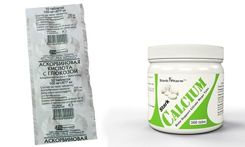 Аскорбиновая кислота и кальций - комбинация препаратов, предупреждающая развитие системных заболеваний позвоночника