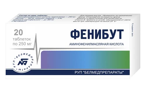 Фенибут назначается лишь для стимуляции мозгового кровообращения