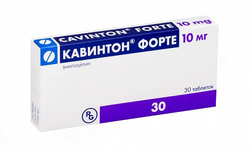 Кавинтон Форте рекомендуется принимать 1-2 раза в сутки