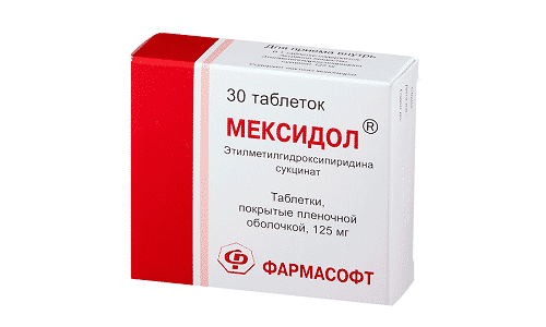 Мексидол предотвращает и замедляет процессы перекисного окисления липидов в клеточных мембранах клеток сосудистых стенок