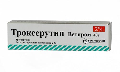 Троксерутин наносится на проблемные места и втирается в кожный покров массирующими движениями